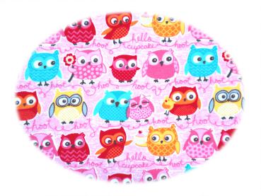 Jersey pink tree party owls